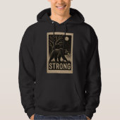 sterkte van het Beer Hoodie (Voorkant)