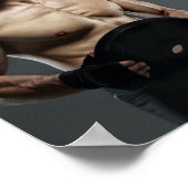 Sterkte van het Man Lift Weeg Poster (Hoek)