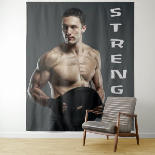 Sterkte van het Man Lift Weeg Wandkleed