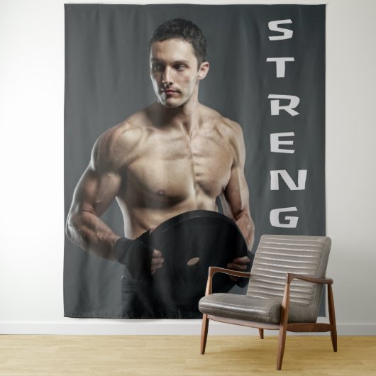 Sterkte van het Man Lift Weeg Wandkleed (In situ)