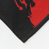 Sterkte Vertrouwen Karate Vecht Geest Martial Fleece Deken (Hoek)