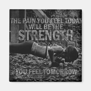 STERKTE - Women's Workout Motivatie Magneet