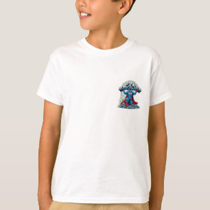 sterktemaat" of "Lift Heavy, Dream Big." T-shirt