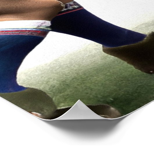 Sterktetest - Rugby Art Print (Hoek)