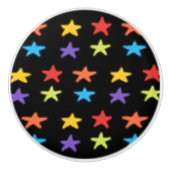 Sterlicht Keramische Knop (Multi & Zwart) (Voorkant)