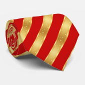 sterlicht rood stropdas (Opgerold)
