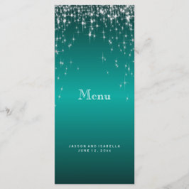 Sterlichten in Blauwgroen - Menu