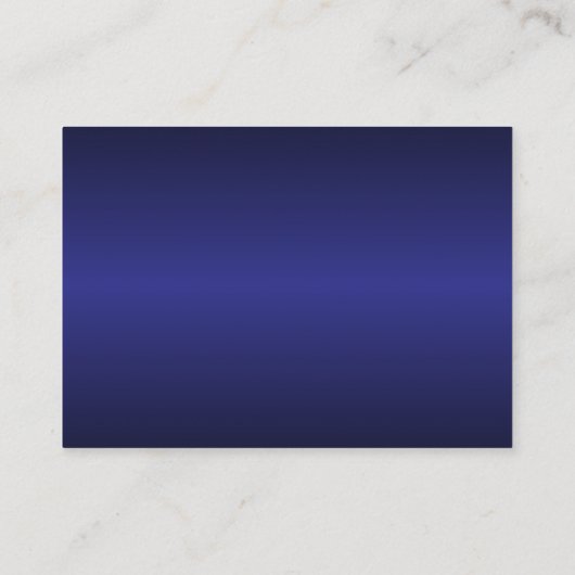 Sterlichten in Metallic Donkerblauw - Receptie Informatiekaartje (Achterkant)