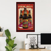 Sterling Beer Poster (Thuiskantoor)