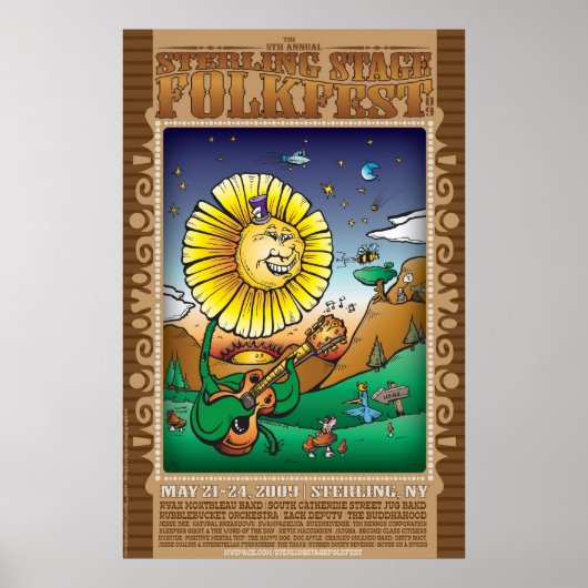 Sterling Folk Fest 09set Poster (Voorkant)
