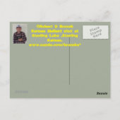 Sterling Kansas Mallard Post Card Briefkaart (Achterkant)