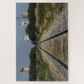 Sterling Kansas met Railroad Tracks PUZZEL (Verticaal)