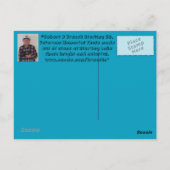 Sterling Kansas Veterans Memorial Briefkaart (Achterkant)