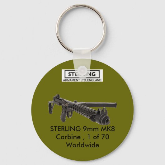 STERLING MK8 Carbine Sleutelhanger (Voorkant)
