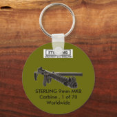 STERLING MK8 Carbine Sleutelhanger (Voorkant)