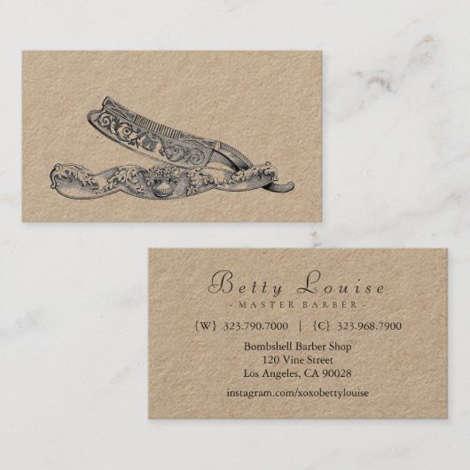  sterling-monitor / Premium extra dik Visitekaartje (Voorkant / Achterkant)