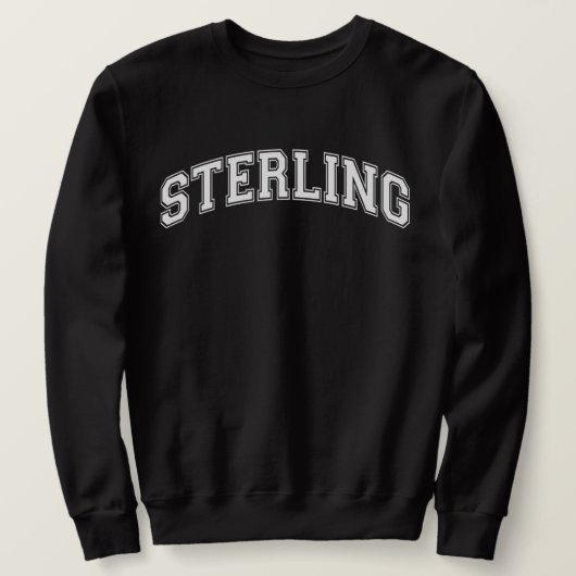 Sterling University-Style Sweater America College (Design voorkant)