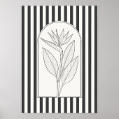 Sterlitzia Elegant Flower Botanical Poster (Voorkant)