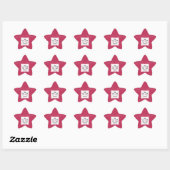 Stern-Aufkleber - QR - GLAM Collection Ster Sticker (Vel)