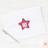 Stern-Aufkleber - QR - GLAM Collection Ster Sticker (Envelop)