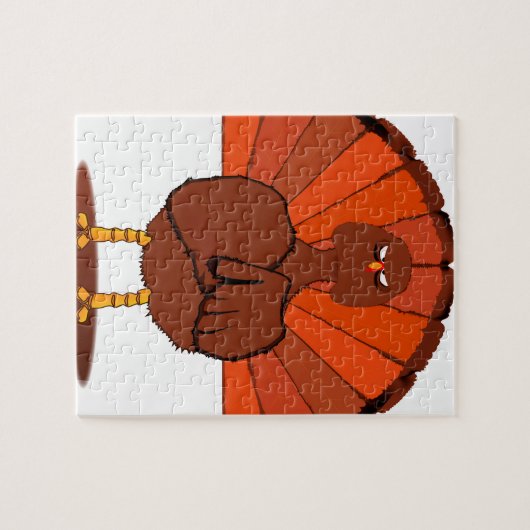 Stern kerst Turkije Legpuzzel (Horizontaal)