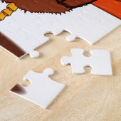 Stern kerst Turkije Legpuzzel (Zijkant)