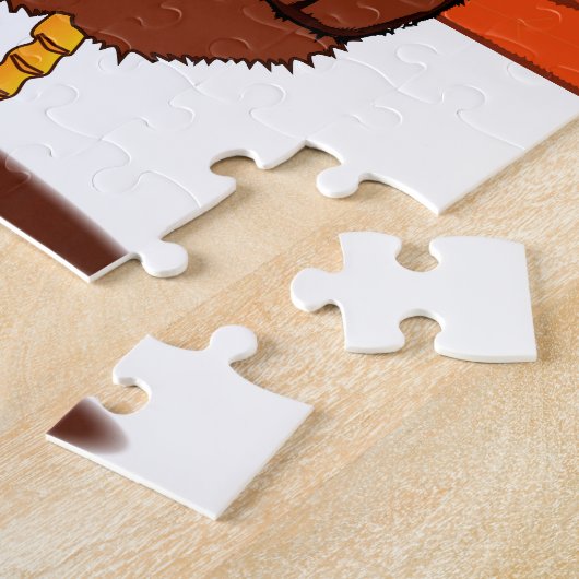 Stern kerst Turkije Legpuzzel (Zijkant)