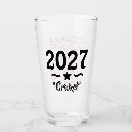 Stern Klasse van 2027 Foto Afstuderen Glas (Voorkant)