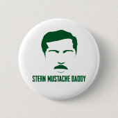 Stern Mustache Button (Voorkant)
