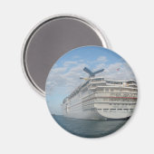 Stern of the Carnival Sensation Cruise Ship Magneet (Voorkant / Achterkant)