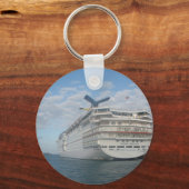 Stern of the Carnival Sensation Cruise Ship Sleutelhanger (Voorkant)