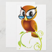 STERN OWL BRIEFPAPIER (Voorkant / Achterkant)