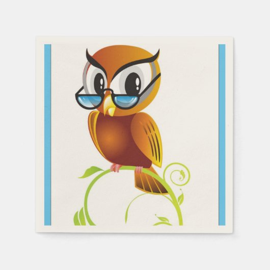 STERN OWL SERVETTEN (Voorkant)