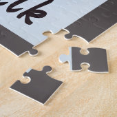 Stern Tabby Cat vraagt om een serieus gesprek Legpuzzel (Zijkant)