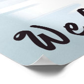 Stern Tabby Cat vraagt om een serieus gesprek Poster (Hoek)