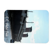 Stern Uitzicht of S.S. Verenigde Staten Magneet (Horizontaal)