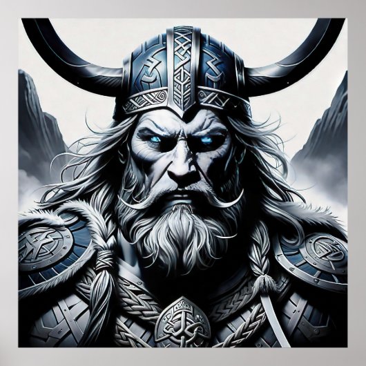 Stern Valhalla Viking Poster (Voorkant)