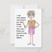 Stern-vrouw waarschuwt anderen dat ze moeilijk te  (Voorkant)