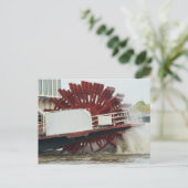 Stern Wheeler Briefkaart (Staand voorkant)