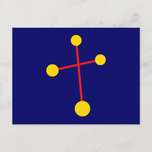 Sternbild constellation Crux Kreuz des Südens Briefkaart