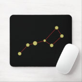 Sternbild Grosser Wagen constellation big dipper Muismat (Met muis)