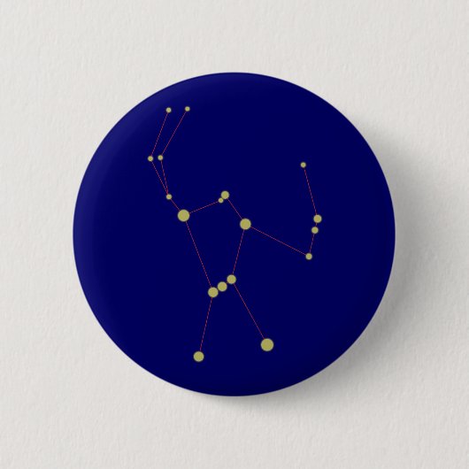 Sternbild Orion constellation Ronde Button 5,7 Cm (Voorkant)