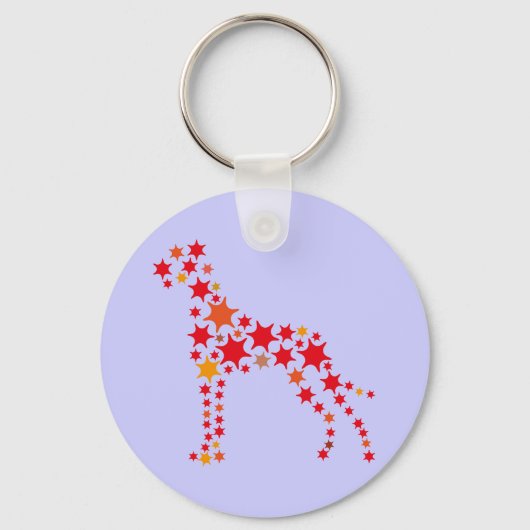 Sternchen Dogge Sleutelhanger (Voorkant)