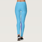 Sterne Galaxis Stars Galaxy Wolf Leggings (Achterkant)