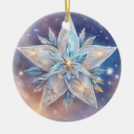  Sternen wasserfarben pastell Gemälde Keramisch Ornament