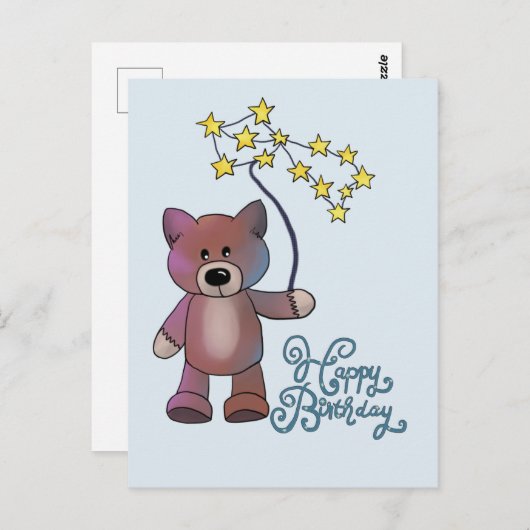 Sternendrache Briefkaart (Voorkant / Achterkant)