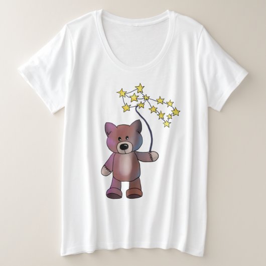 Sternendrache Grote Maat T-shirt (Design voorkant)