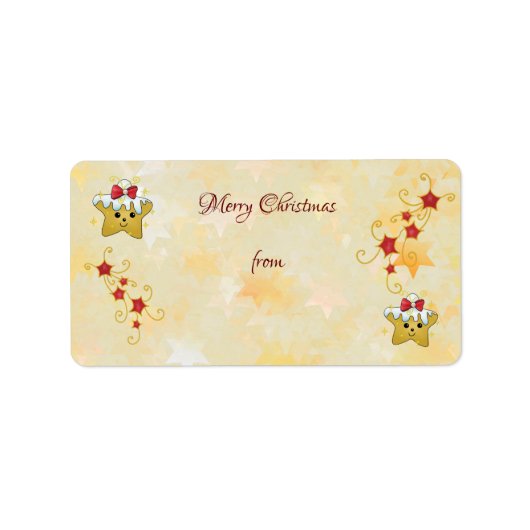 Sternengirlande Etiket (Voorkant)
