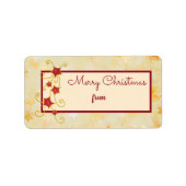 Sternengirlande Etiket (Voorkant)