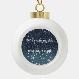 Sternenhimmel Keramische Bal Ornament